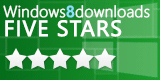 5 Stars Award from Windows 8 Downloads